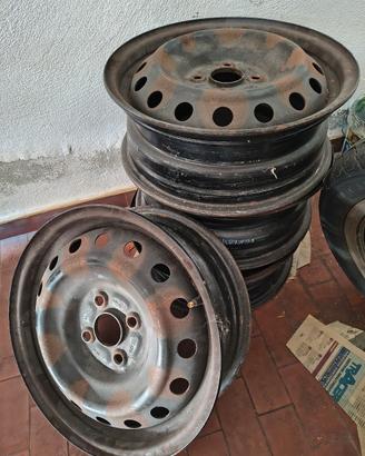 Cerchi in acciaio 15 pollici