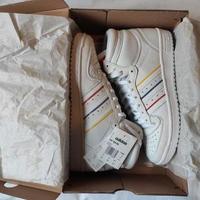 ADIDAS NUONE Sneakers TOP TEN Pelle Bianche