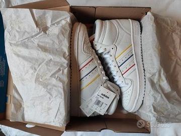 ADIDAS NUONE Sneakers TOP TEN Pelle Bianche