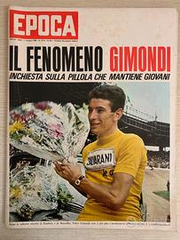 Rivista EPOCA del 1/05/1966 "IL FENOMENO GIMONDI"