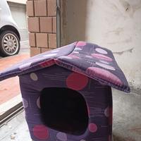 Cuccia in stoffa per cani