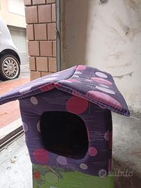 Cuccia in stoffa per cani