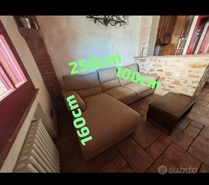 divano letto con penisola poltrone e sofa