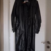 Trench di pelle vintage