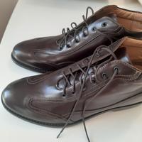Bellissime scarpe pelle lacci nuove 41