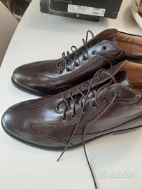 Bellissime scarpe pelle lacci nuove 41