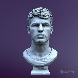 Alcaraz Tennis 🎾 Sculpture Fan Art