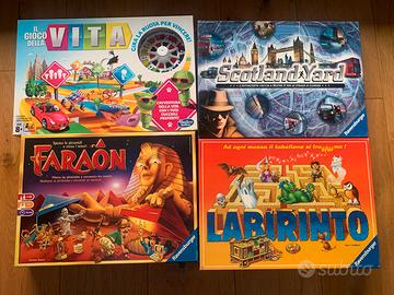 Lotto 4 Giochi Società Bambini Ravensburger