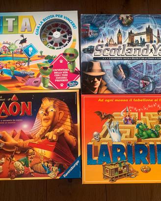 Lotto 4 Giochi Società Bambini Ravensburger