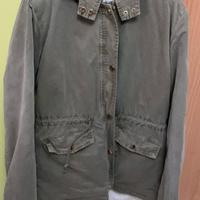 Parka verde taglia 16 anni Denny Rose