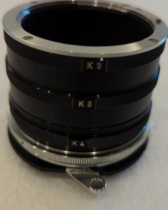 Anelli Adattatori Nikon Japan da K1 a K5