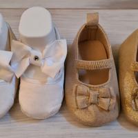 Scarpe cerimonia neonata 3/6 mesi