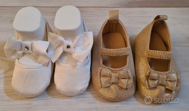 Scarpe cerimonia neonata 3/6 mesi