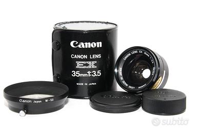 CANON EX 35mm 3.5 Obiettivo Grandangolo per Reflex