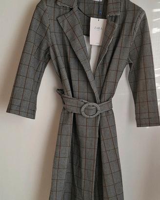 Abito a portafoglio Zara – Motivo Check 