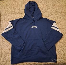 Felpa Champion Blu con Cappuccio 