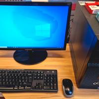 Computer Fisso + Monitor + Tastiera e Mouse