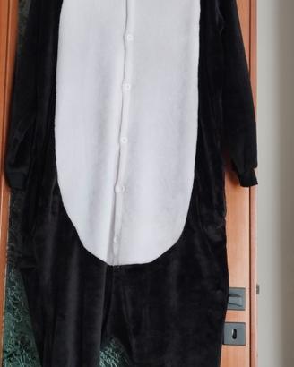 Costume o pigiama kigurumi  intero con cappuccio a