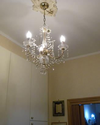 lampadario cristallo Swarovski originale 3 luci