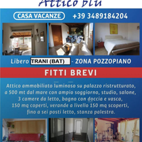 Casa vacanze Attico blu Puglia Trani