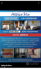 Casa vacanze Attico blu Puglia Trani