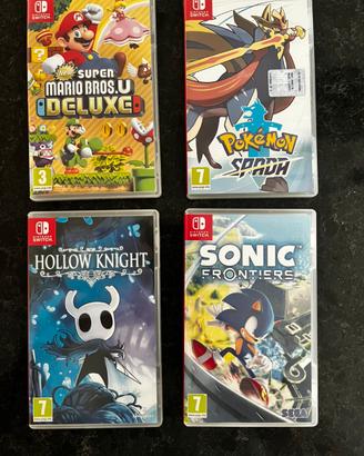 Lotto giochi Nintendo Switch