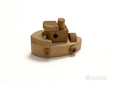 KINDER SORPRESA, NAVI E BARCHI 1997 barca in legno