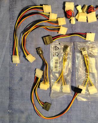 adattatori alimentazione PC serial ATA Sata 15 pin