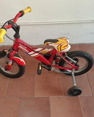 Bicicletta con rotelle 