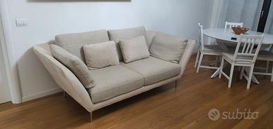 Divano Lineare 3 Posti Poltrone Sofa Battito Ali