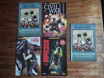 Albi Panini Free Comic Book Day 2016