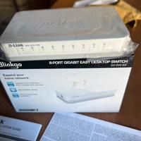 Switch dlinbkgo Gigabit GO-SW8G
