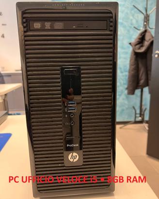 PC Desktop HP i5 8GB RAM – Computer Ufficio