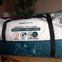 Tenda da campeggio Arpenaz 4.1 Fresh & Black