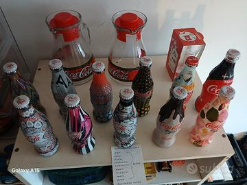 bottiglie da collezione coca cola 