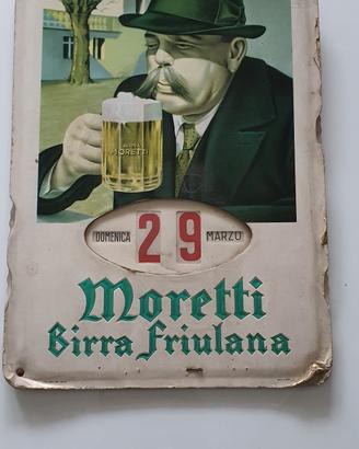 Calendario Birra Moretti