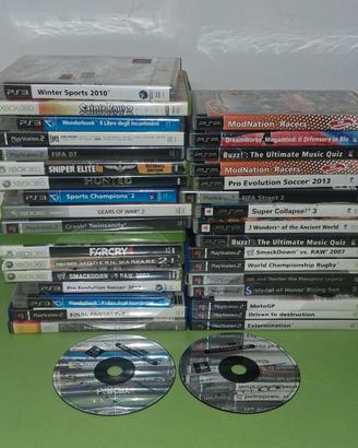 Lotto videogiochi PS2 Xbox psp