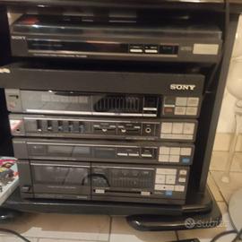 stereo sony con giradischi