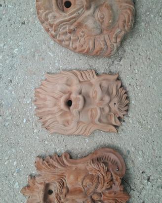 maschere innterracotta 