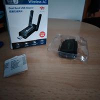 ADATTATORE WiFi USB AC (NUOVO) - Dual Band