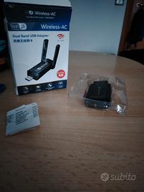 ADATTATORE WiFi USB AC (NUOVO) - Dual Band