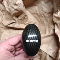 pomello cambio sportivo Momo carbon look