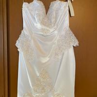 Abito da sposa corto