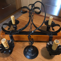 Lampadario rustico