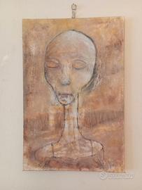 Pittura olio - L'indifférence de Camille