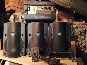 Casse lem 100 watt, 2 coppie