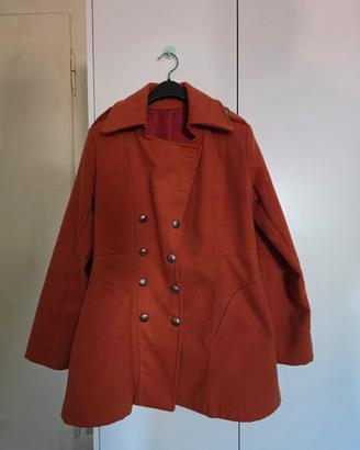 Cappotto Donna Arancione Taglia M/L - Buono Stato