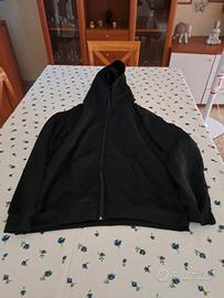 Felpa balaclava hoodie unisex nero 2XL