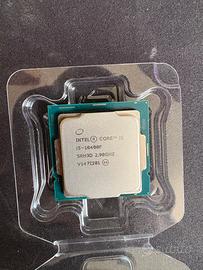 I5 10400f 2.90GHZ dissipatore incluso