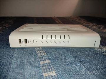 modem d-link DVA-5592 porta Fiber e wan gigabit